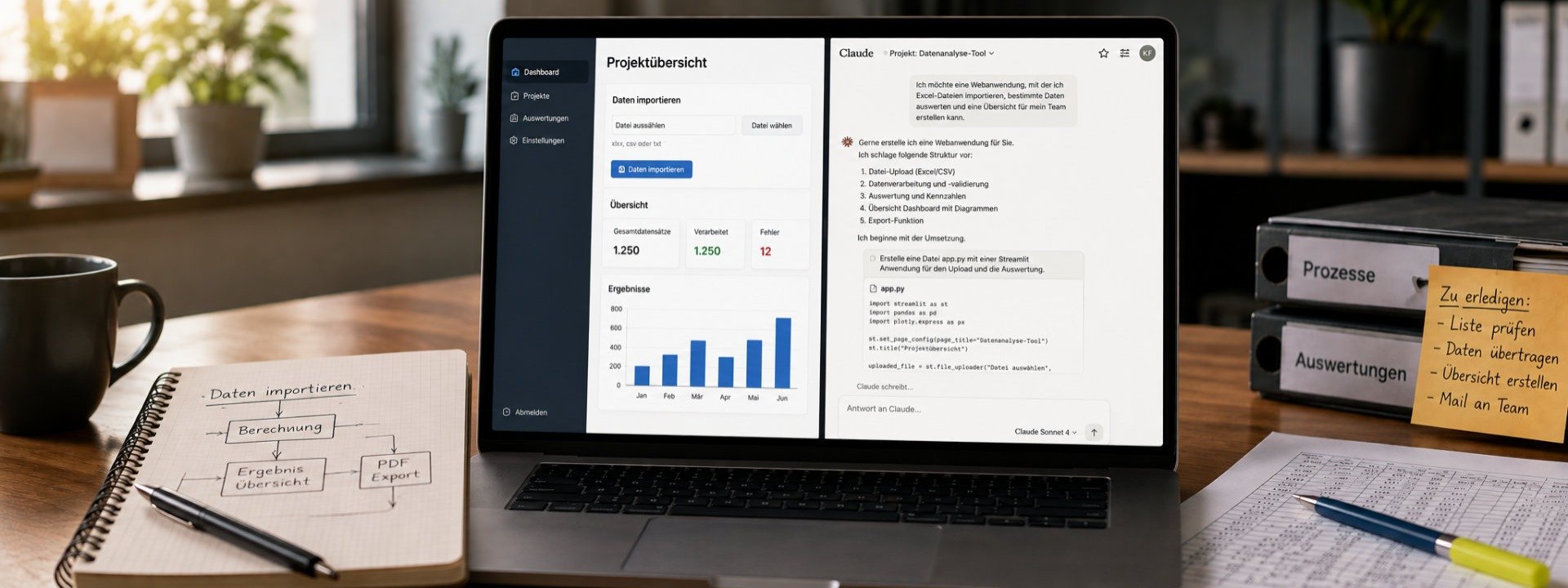 Promptathon: Mit Claude Code eigene digitale Lösungen entwickeln